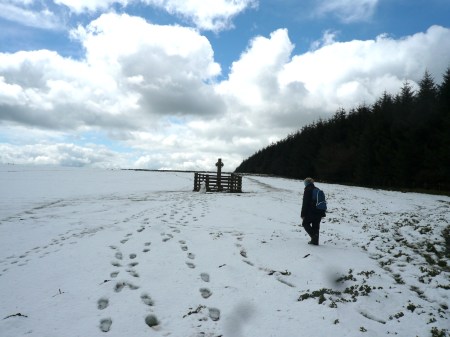 lone figure:snow:Cntlin
