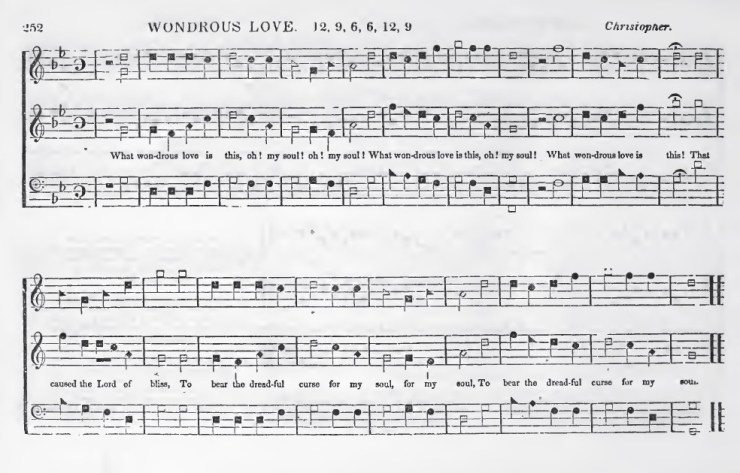 Wondrous Love 1854 S Harmony